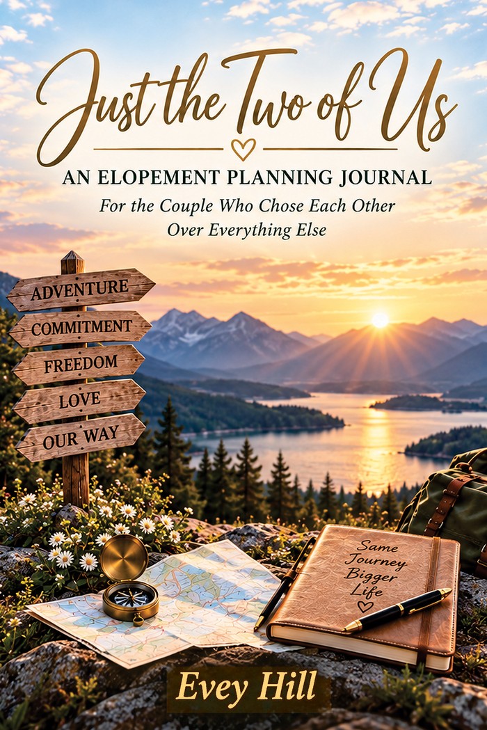 Just the Two of Us — An Elopement Planning Journal — book cover