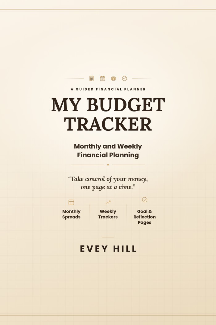 My Budget Tracker — Monthly and Weekly Financial Planning — book cover