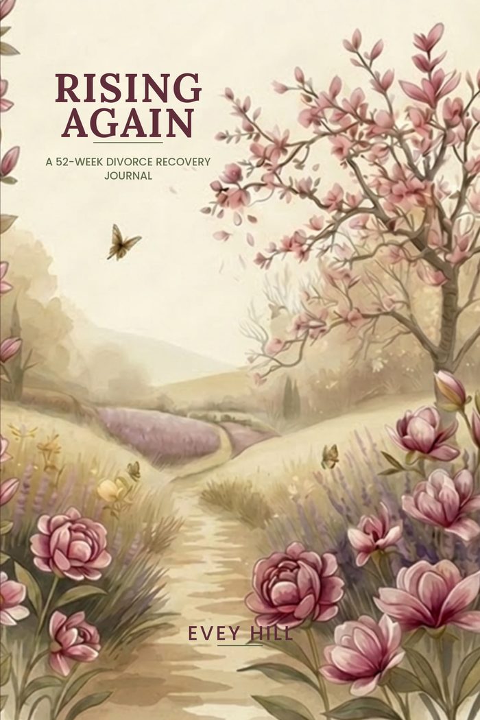Rising Again — Divorce Recovery Journal — book cover
